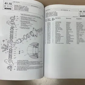 00817684 BOMAG Vibratory Roller Manual Book Catalog Asphalt #3