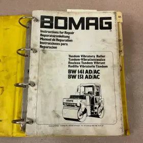 00819074 BOMAG Ac Asphalt Compactor Service Repair Manual