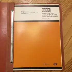 1287 BOMAG Vvw Catalog Book Manual Duplex Dual Vibratory 5500