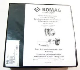 00817639 BOMAG CONSTRUCTION EQUIPMENT Single Drum Wheel Drive