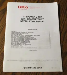 SMARTHITCH2 BOSS Power Dxt Smarthitch Snowplow Manual Plow