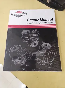 274008 BRIGGS STRATTON Repair Manual Intek Single Cylinder