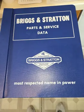MS-3222 BRIGGS STRATTON Service Data Manual Air Cooled Engine