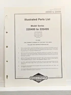 MS-7128-12-80 BRIGGS STRATTON Engine Illustrated