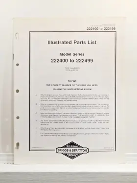 MS-7641-11-80 BRIGGS STRATTON Engine Illustrated
