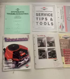 MS-9856-9-88 BRIGGS STRATTON Service Repair Technical Seminar #3