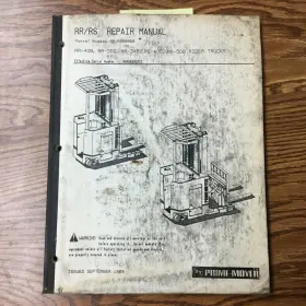 RR-RSR8909 BT Prime Mover Service Repair Manual Fork Lift