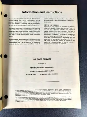 1194-1594 International Tractor Manual #2