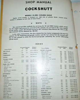 40D4 Cockshutt Gas Diesel Tractor Engine Fuel Manual #3