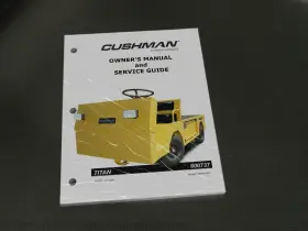 600737 Cushman Titan Personnel Carrier Electric Utility