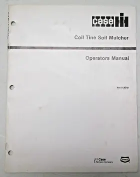 8-29701 Coil Tine Soil Operators Manual Rac Tenneco