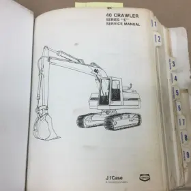 8-38230 Drott Service Repair Manual Excavator Detroit #2