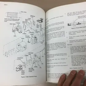8-38230 Drott Service Repair Manual Excavator Detroit #3