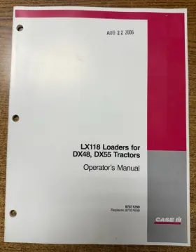 87571259 Operators Manual Loaders Tractors