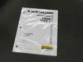 87659041NA Tier Tractor Loader Operators Manual Owners Book