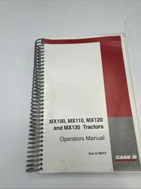 9-78373 Tractor Operators Manual