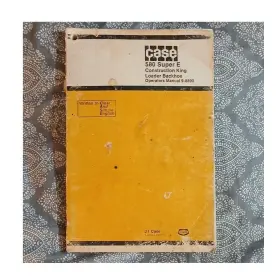 9-8890 Construction King Loader Backhoe Operators Manual