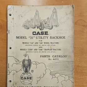 A672 Utility Backhoe Catalog Loader Tractor