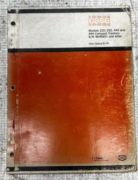 B1181 Tractors Catalog