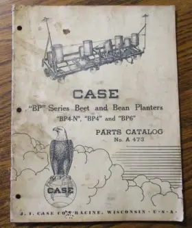 BP4N Bp Beet Bean Planter Catalog Manual Book Abe