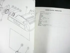 H15826 CASE CONSTRUCTION EQUIPMENT Avs Vibrator Plate Manual #2