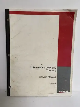 GSS1411 International Cub Boy Tractor Service Repair Manual