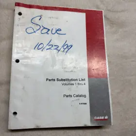 8-97698 CASE IH Volumes Catalog Descr