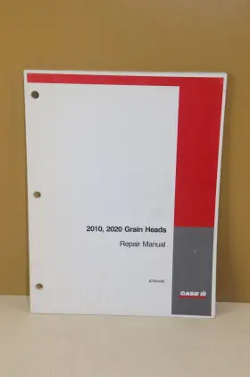 87040408 CASE IH Grain Heads Repair Manual