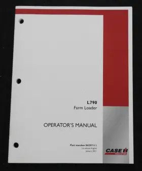 L790 CASE IH Magnum Tractor Farm Front Loader Operators