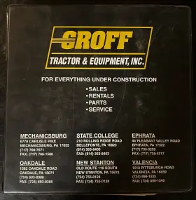 JJG0281269 Groff Operating Manual