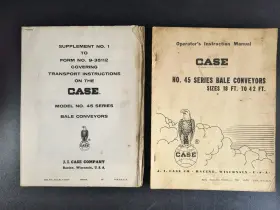 NO45 Tractor Bale Conveyor Catalog Manual Brochure