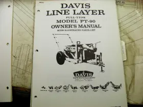 PT90 Davis Line Owners Manual