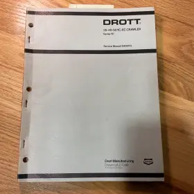 S406173 Drott Yc Ec Service Repair Manual