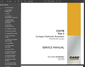 S5PD0003E01 Tier Hydraulic Excavator Service Repair Manual #2