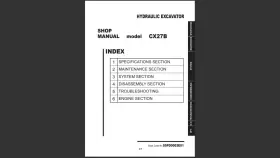 S5PD0003E01 Tier Hydraulic Excavator Service Repair Manual #3