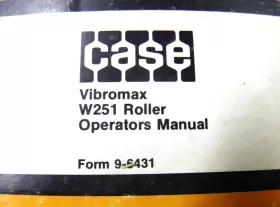 W251 Vibromax Oerators Manual #2