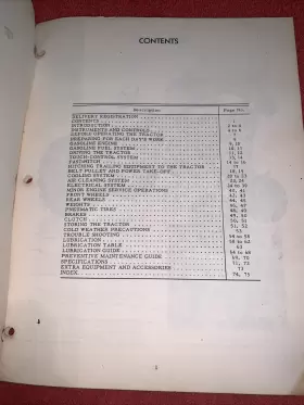 1014462R2 CASEIH Farmall Cub Tractor Operators Manual #3