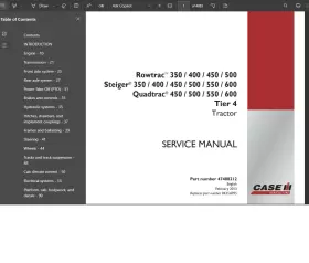 47488212 CASEIH Quadtrac Tier Tractor Service Repair Manual #2