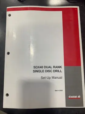 6-12422 CASEIH Dual Rank Single Disc Roll Set Up Manual