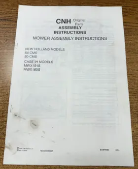 87301585 CASEIH Mower