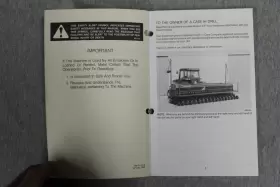 9-15110 CASEIH Grain Drill Operators Manual #3