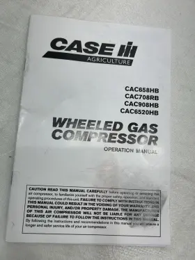 CAC658HB CASEIH Hub Wheel Gas Compressor Manual Operator