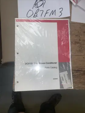 DCX131 CASEIH Disc Mower Conditioner Manual Operator