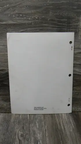 87050927 CASEIH Operators Manual Hitch #2