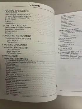 RD132 CASEIH Disc Header Manual Operator #3