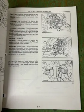 SCX100 CASEIH Operators Manual Pivot Tongue Mower Conditioner #2
