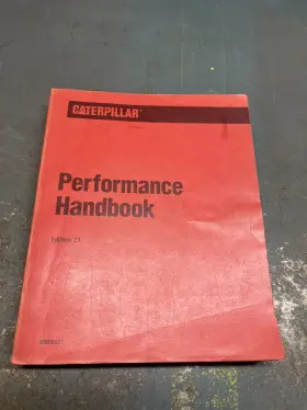 21ST CAT Caterpillar Performance Handbook Print Manual Book
