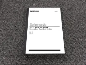 322LN CAT Caterpillar Excavator Electrical Wiring Schematic