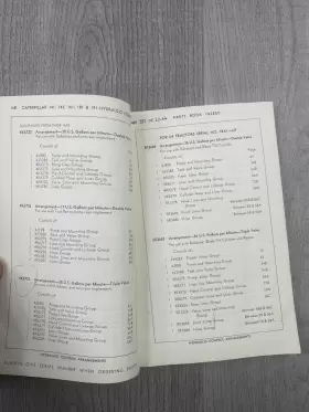 35116 CAT Caterpillar Tractor Book Catalog #3
