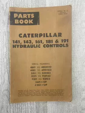 35116 CAT Caterpillar Tractor Book Catalog